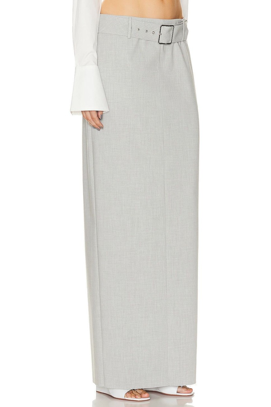 Women SER.O.YA Skirts | Maeve Maxi Skirt Silver