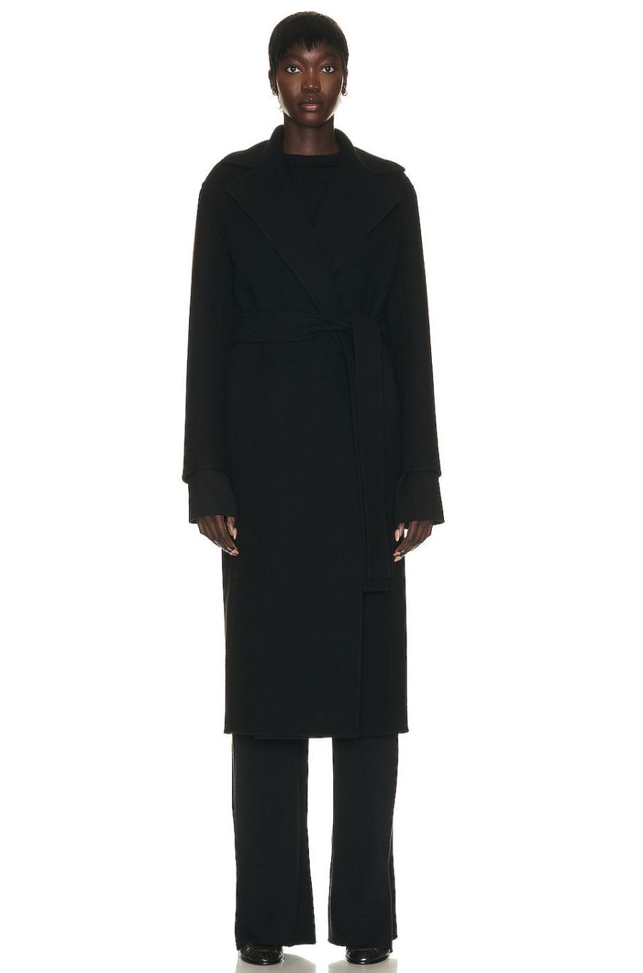 Women The Row Jackets & Coats | Malika Coat Black