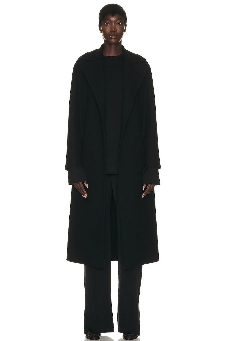 Women The Row Jackets & Coats | Malika Coat Black