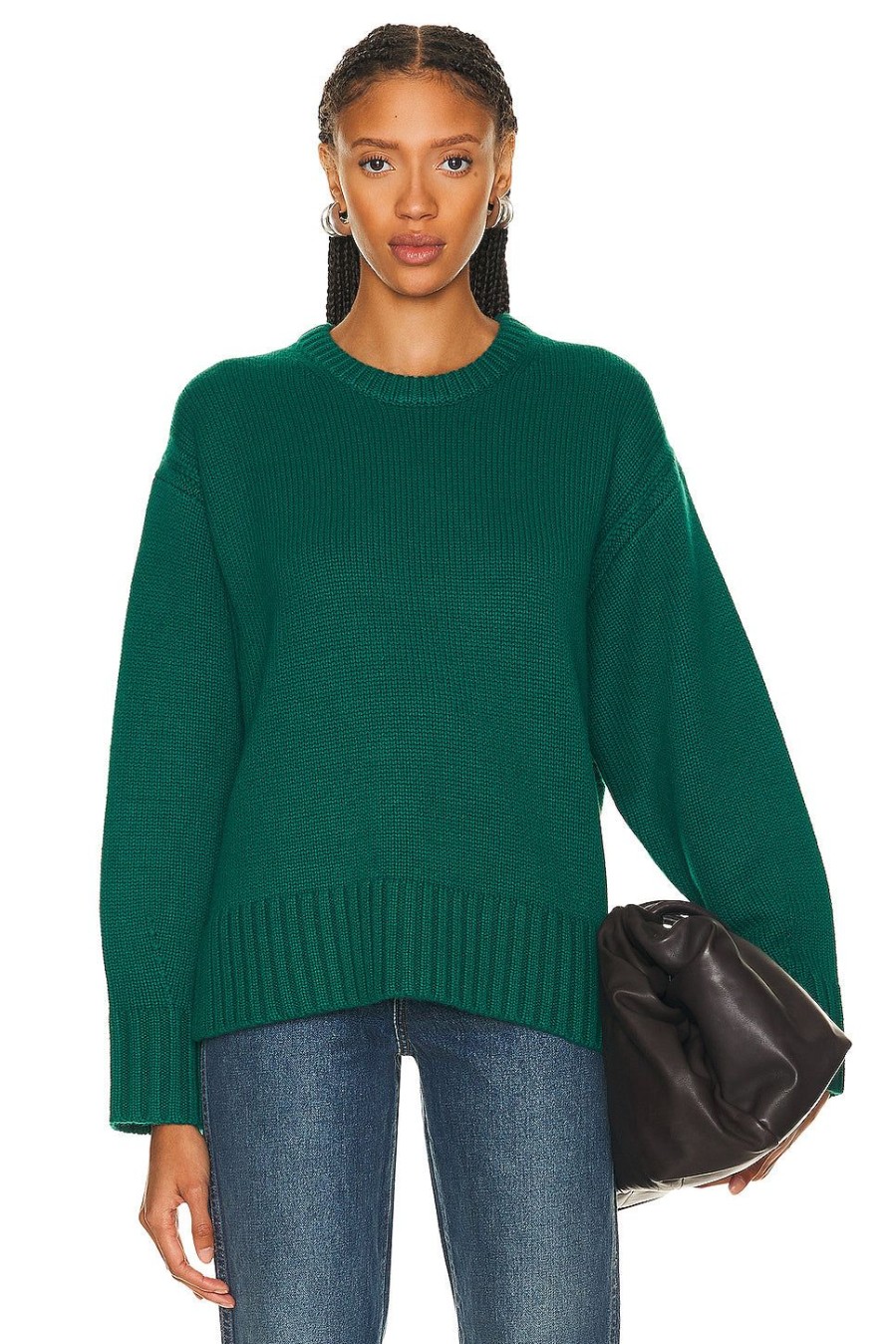 Women Guest In Residence Sweaters & Knits | Cozy Crew Sweater Forest