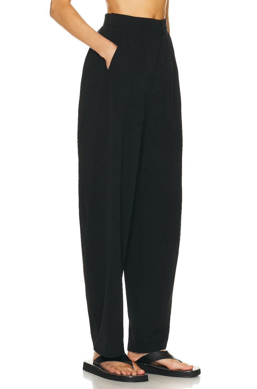 Women Stella McCartney Pants | Tailored Trouser Black