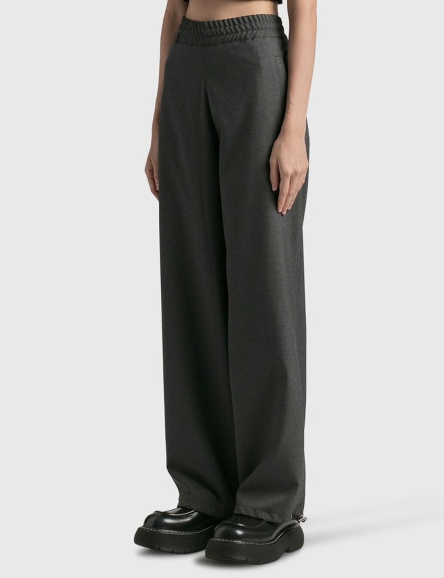 Women JW Anderson Pants | Tailored Tracksuit Trousers Grey