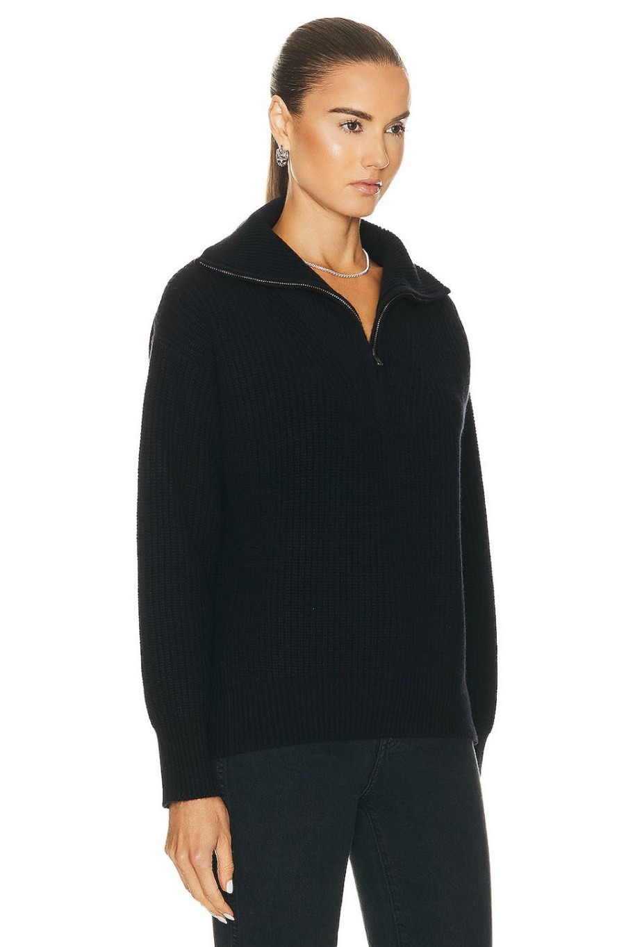 Women NILI LOTAN Sweaters & Knits | Hester Sweater Dark Navy