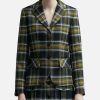 Women Kenzo Jackets & Coats | Fitted Blazer Green