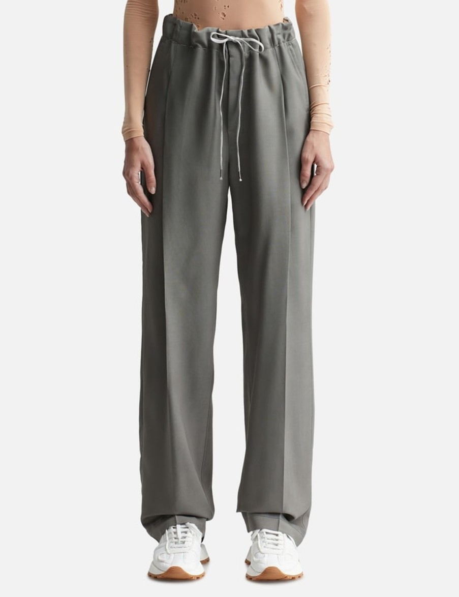 Women Maison Margiela Sweaters & Knits | Wool Trousers Grey