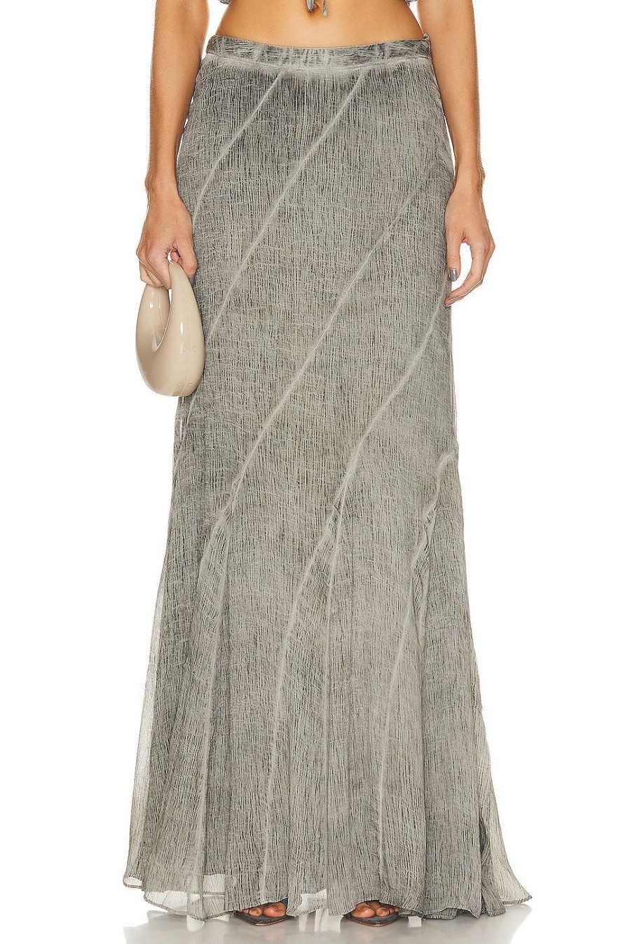 Women ROCOCO SAND Skirts | River Long Skirt Grey