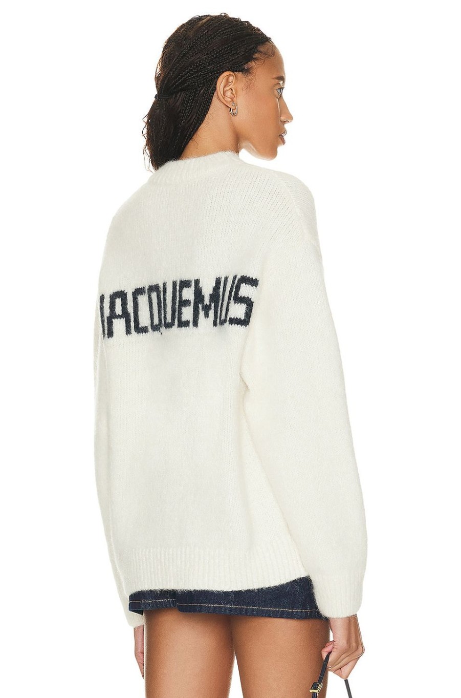 Women JACQUEMUS Sweaters & Knits | La Maille Pavane Sweater Off White