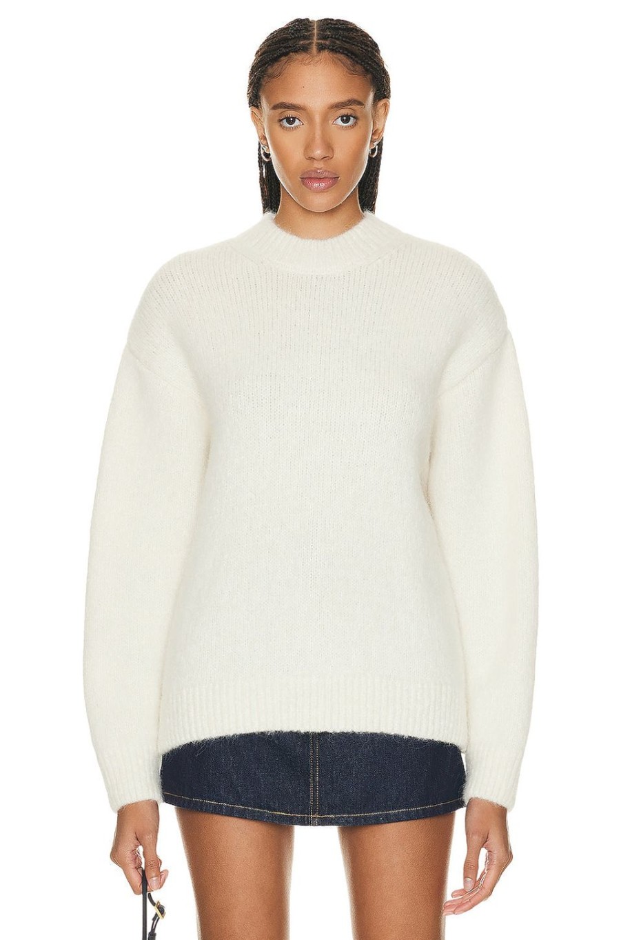 Women JACQUEMUS Sweaters & Knits | La Maille Pavane Sweater Off White