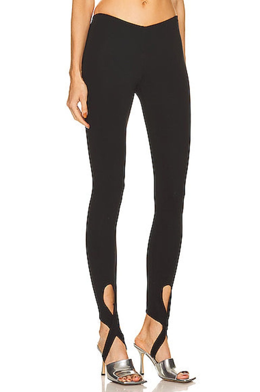 Women THE ATTICO Pants | Lea Legging Black