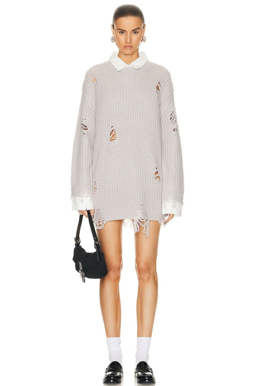 Women SER.O.YA Sweaters & Knits | Chloe Sweater Silver