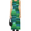 Women Simon Miller Dresses | Sleeveless Axon Dress Horizontal Stacked Stripe