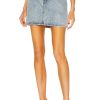 Women WARDROBE.NYC Skirts | Denim Mini Skirt Blue