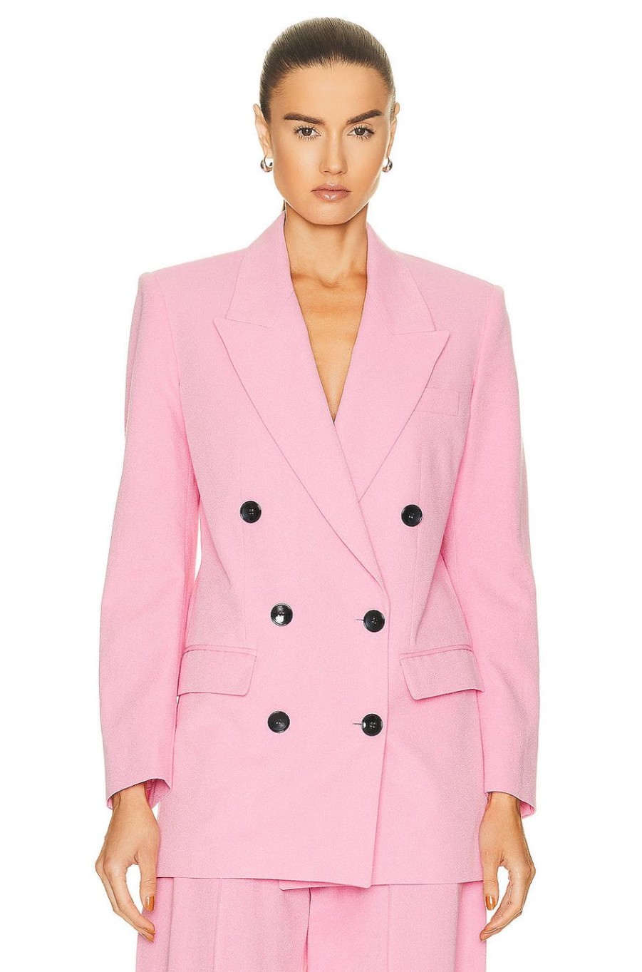 Women Isabel Marant Jackets & Coats | Nevim Check Coat Pink