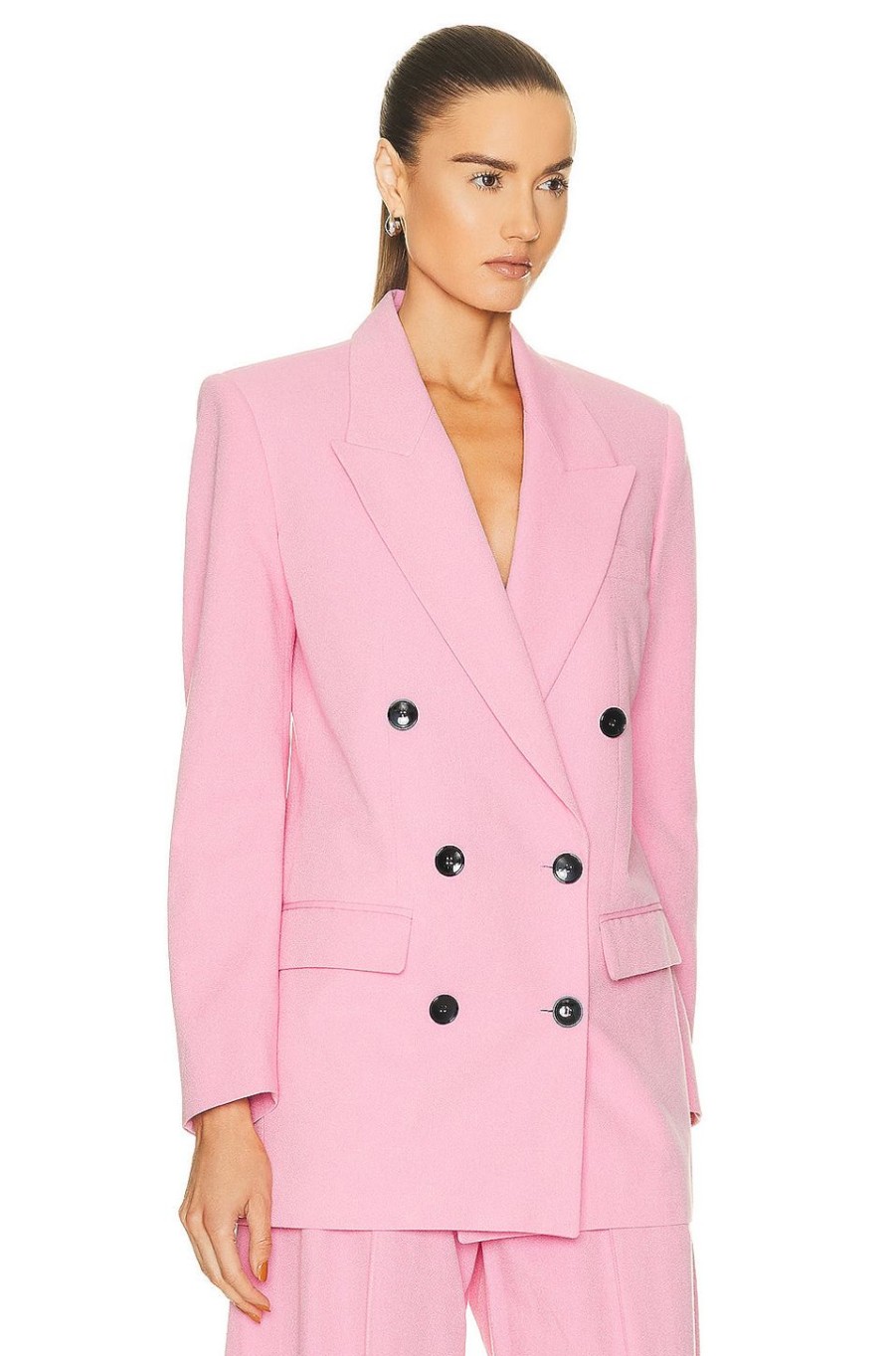 Women Isabel Marant Jackets & Coats | Nevim Check Coat Pink