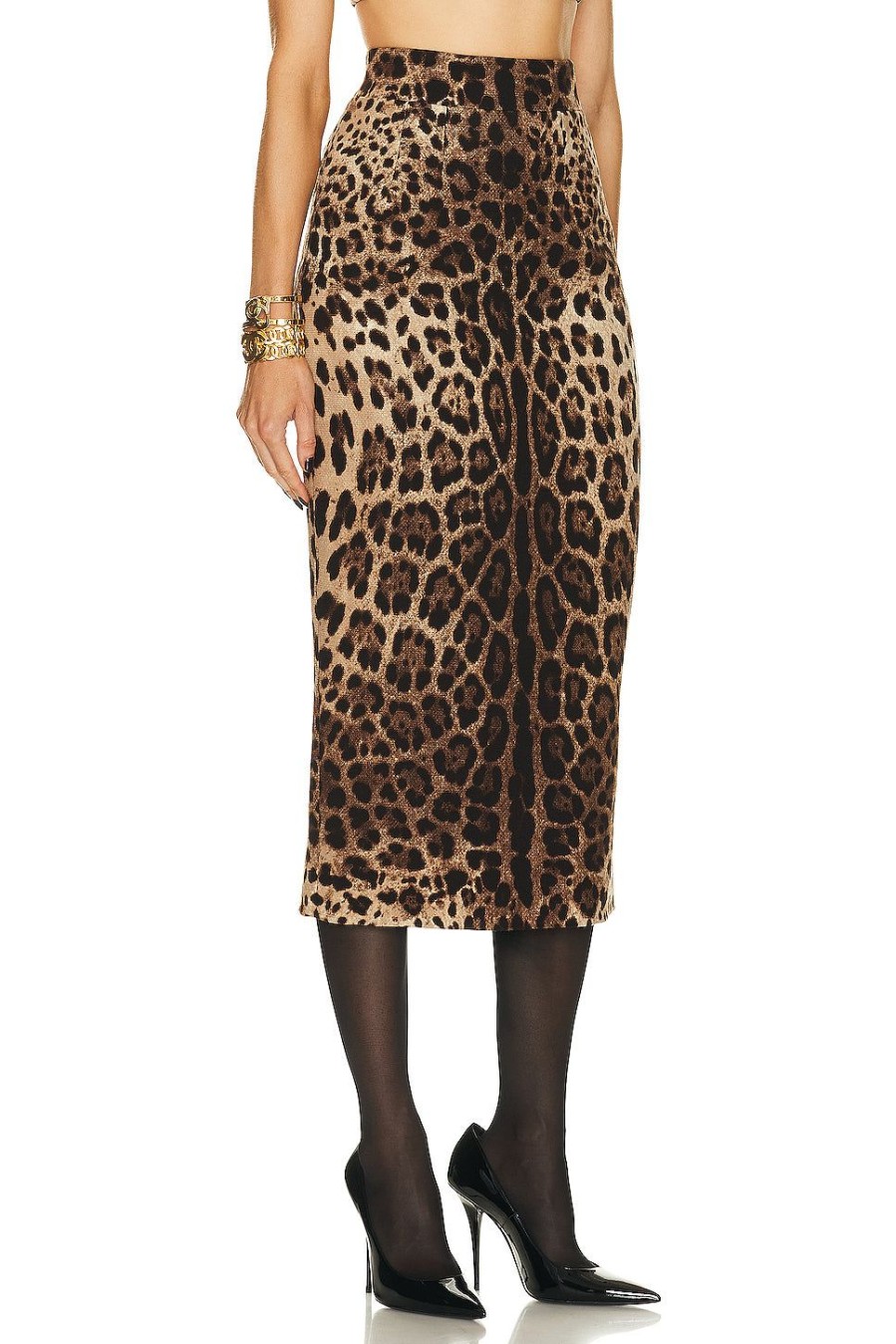 Women Dolce & Gabbana Skirts | Pencil Skirt Leopard