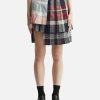 Women Thom Browne Skirts | Multi Pleats Mini Skirt Multicolor