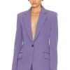 Women Stella McCartney Jackets & Coats | Slim Boyfriend Blazer Mauve