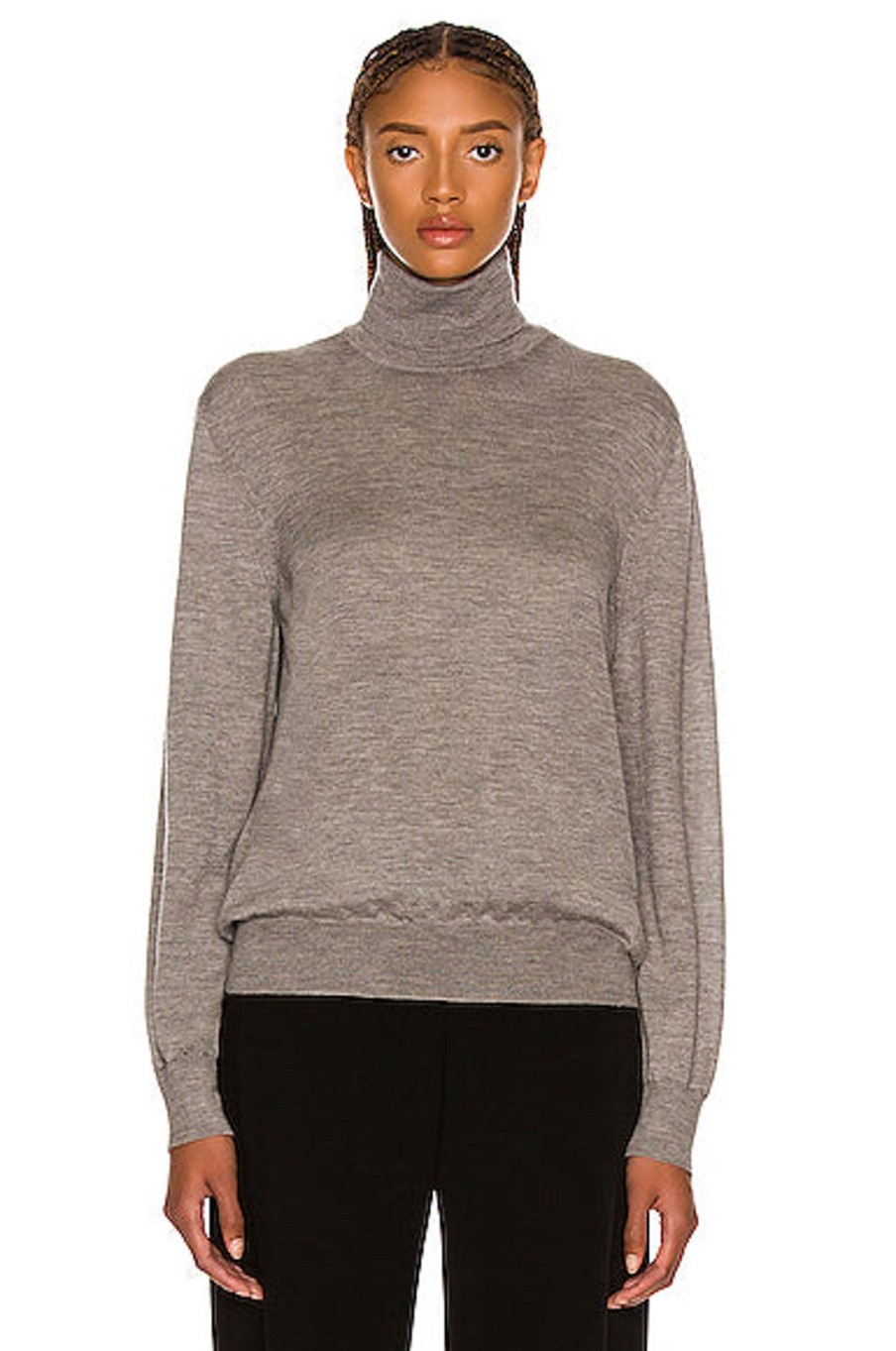 Women The Row Sweaters & Knits | Lambeth Sweater Medium Grey