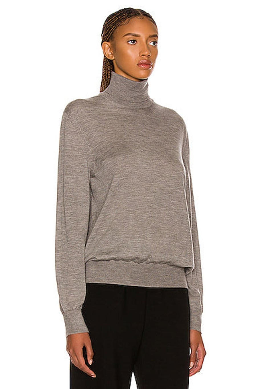 Women The Row Sweaters & Knits | Lambeth Sweater Medium Grey