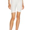 Women WARDROBE.NYC Activewear | Bike Short White