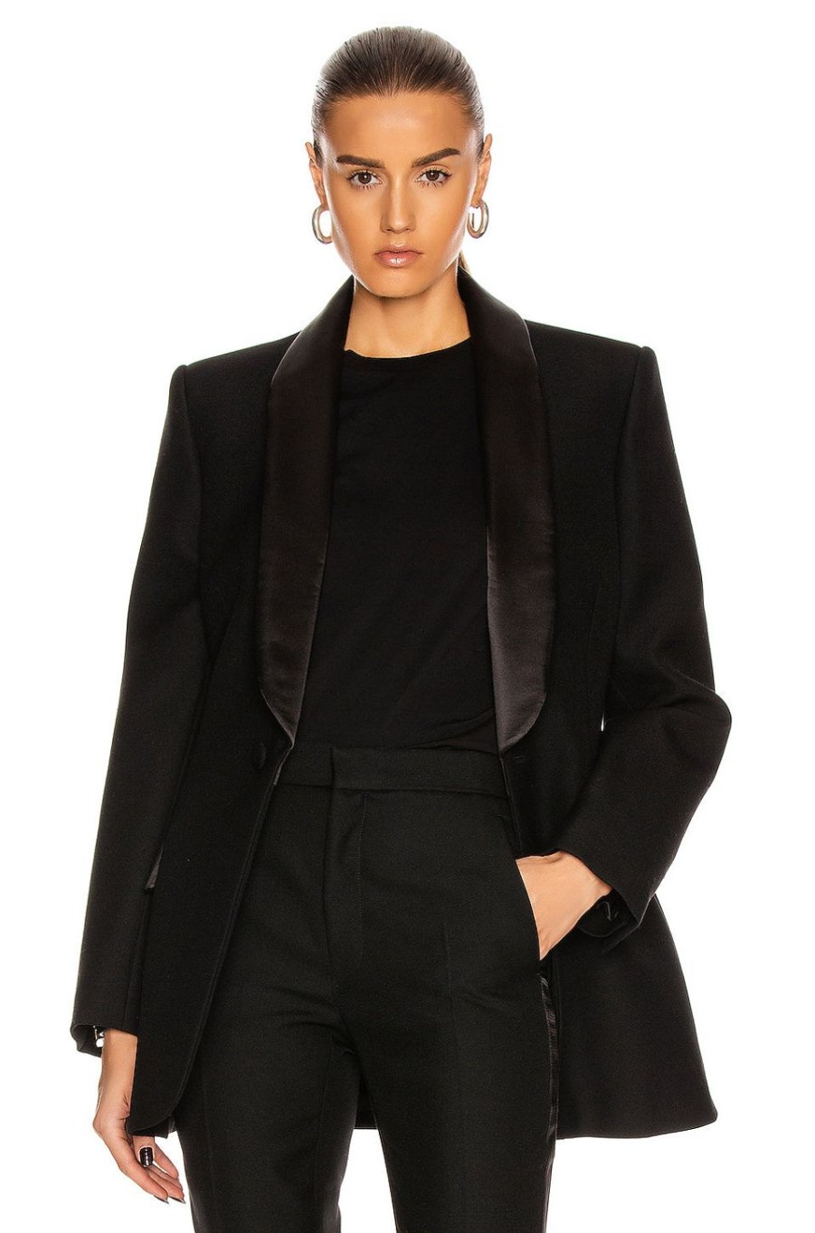 Women WARDROBE.NYC Jackets & Coats | Tuxedo Blazer Black