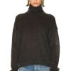 Women Saint Laurent Sweaters & Knits | Turtleneck Sweater Brun