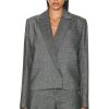 Women Loewe Jackets & Coats | Tailored Jacket Black & White