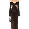 Women Nanushka Dresses | Zanee Dress Dark Brown