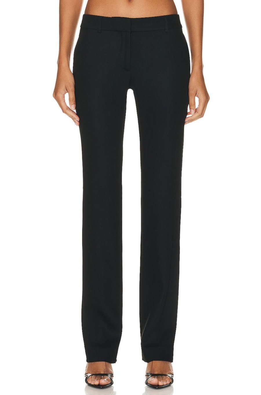 Women Acne Studios Pants | Skinny Flare Pant Black