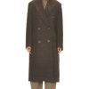 Women Acne Studios Jackets & Coats | Long Coat Taupe Grey