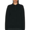 Women The Row Sweaters & Knits | Eli Top Black