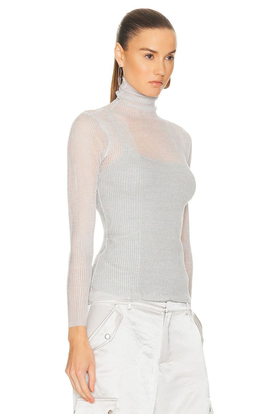 Women SER.O.YA Sweaters & Knits | Piper Sweater Silver