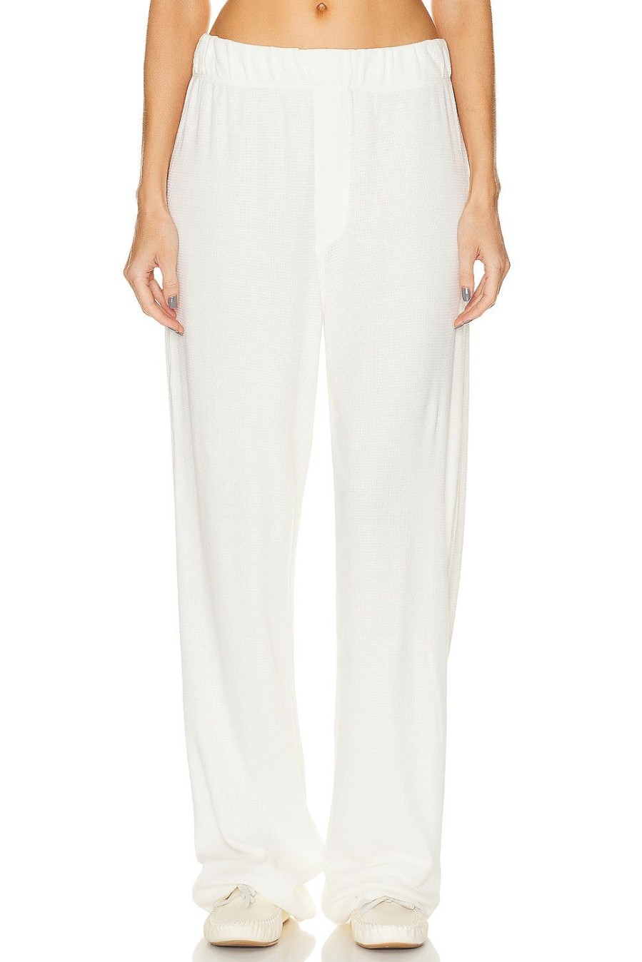 Women Eterne Pants | Thermal Lounge Pant Ivory