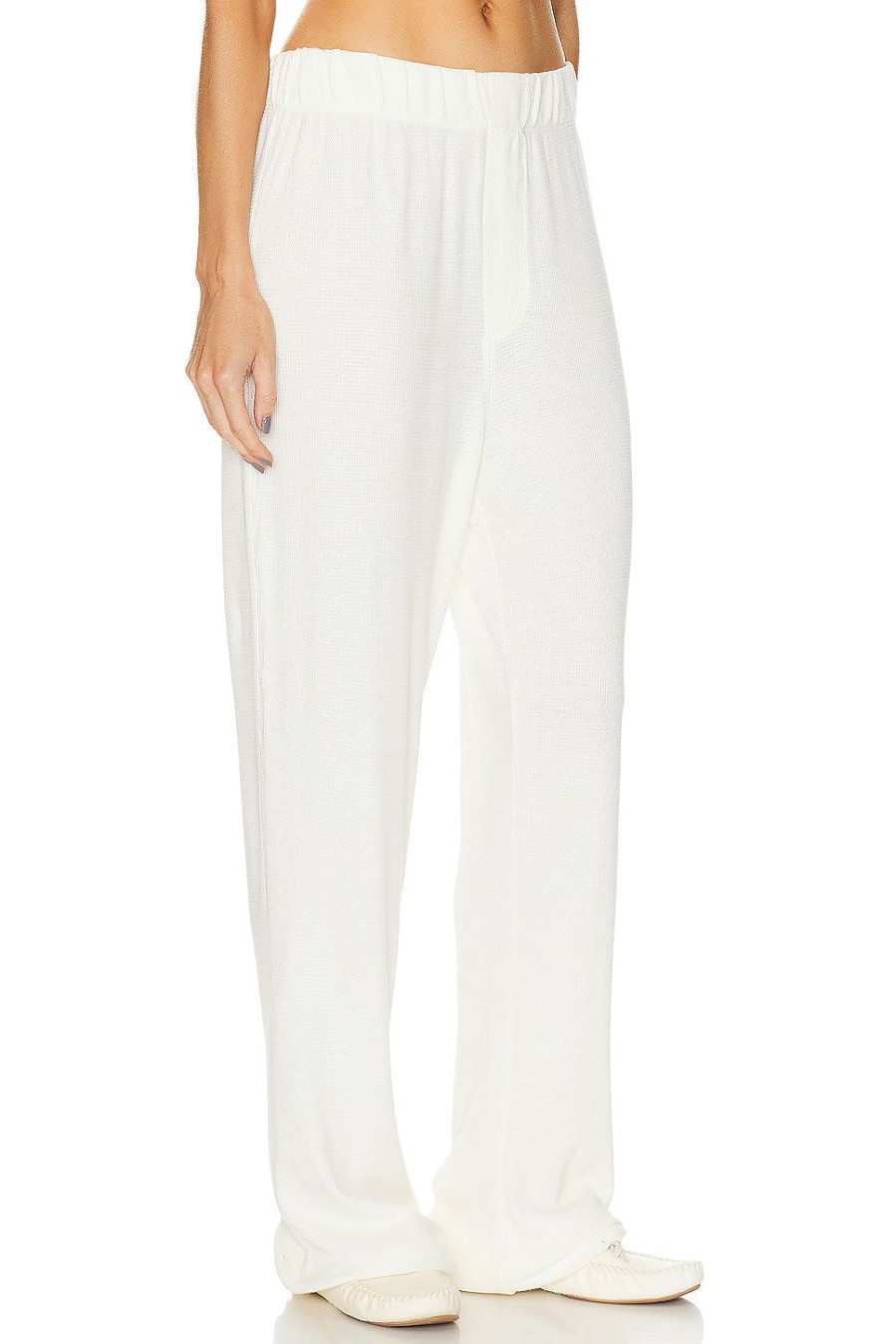 Women Eterne Pants | Thermal Lounge Pant Ivory