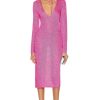 Women TOM FORD Dresses | Below The Knee Dress Carmine Rose