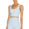 Women WARDROBE.NYC Activewear | Crop Top Light Blue