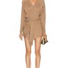 Women THE ATTICO Dresses | Hurely Mini Dress Camel