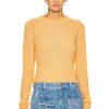 Women Acne Studios Sweaters & Knits | Knit Sweater Apricot Orange