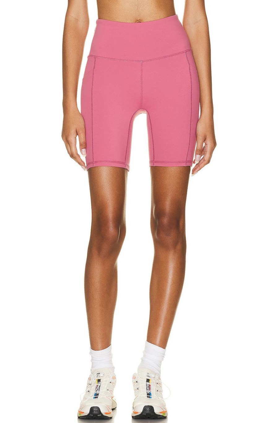 Women Varley Activewear | Lets Go Pocket Short Rose Wine