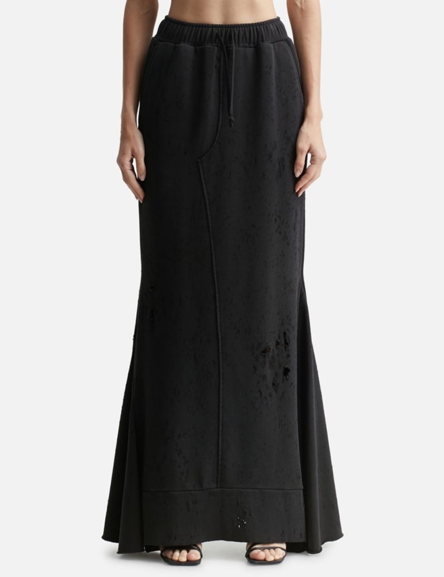 Women MM6 Maison Margiela Skirts | Long Skirt Black