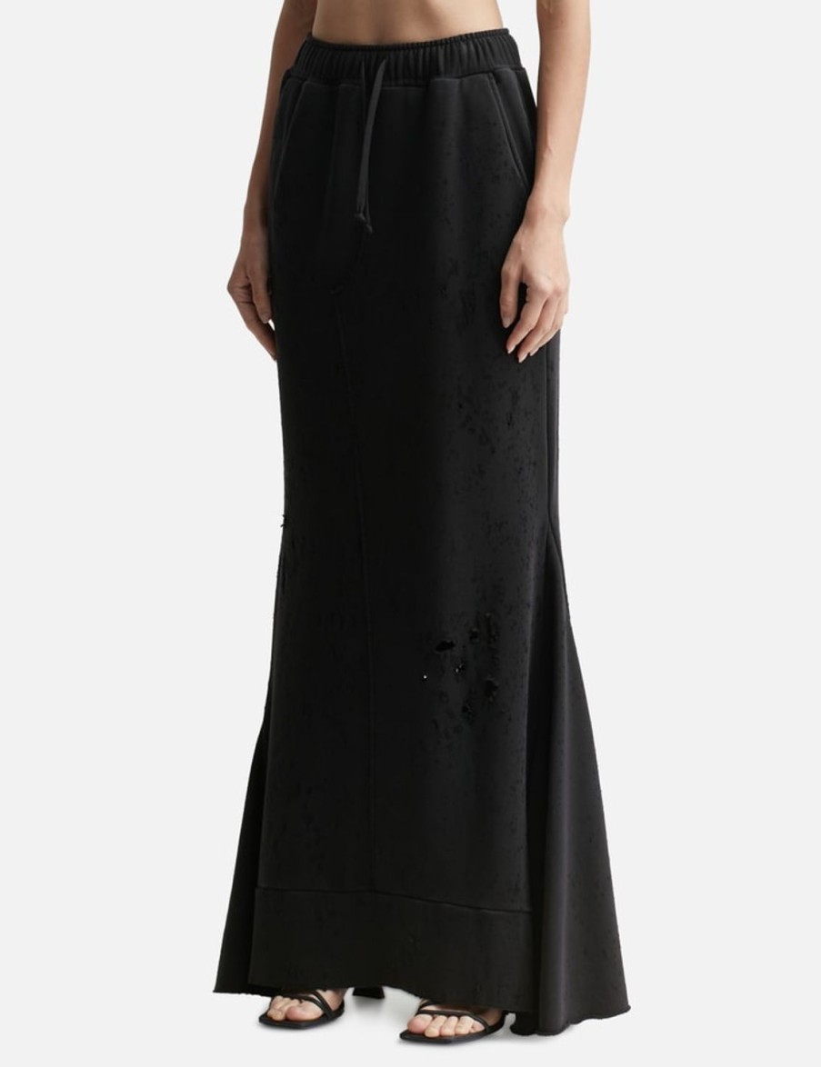 Women MM6 Maison Margiela Skirts | Long Skirt Black