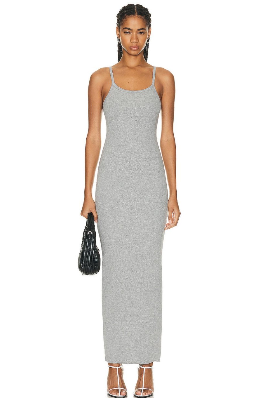 Women Eterne Dresses | Tank Maxi Dress Heather Grey