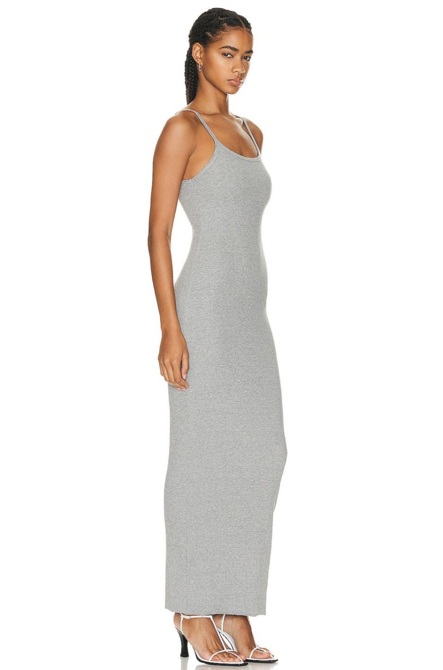 Women Eterne Dresses | Tank Maxi Dress Heather Grey