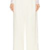 Women WARDROBE.NYC Pants | Evening Trouser Off White