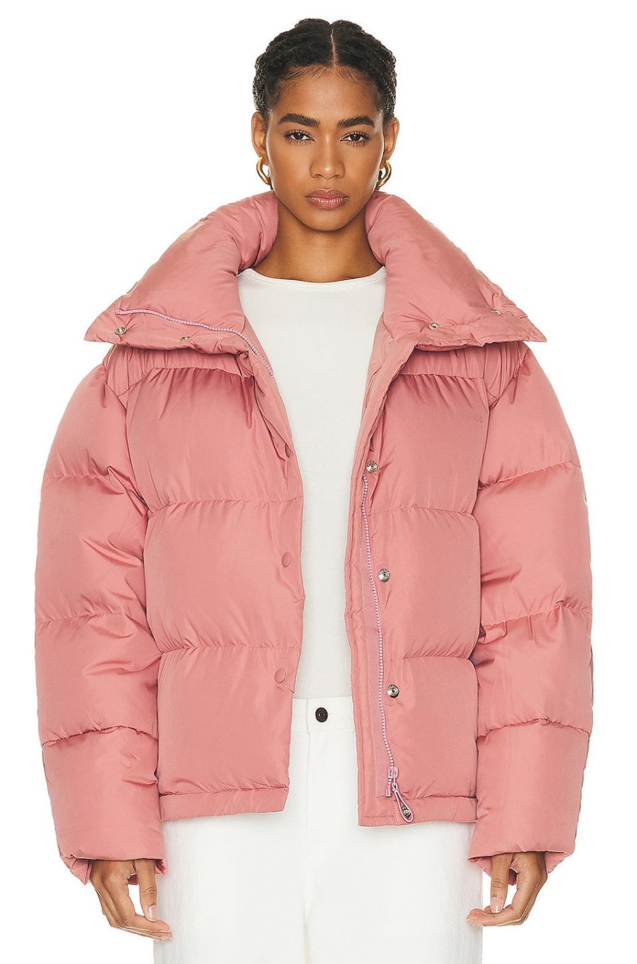 Women Acne Studios Jackets & Coats | Puffer Jacket Blush Pink