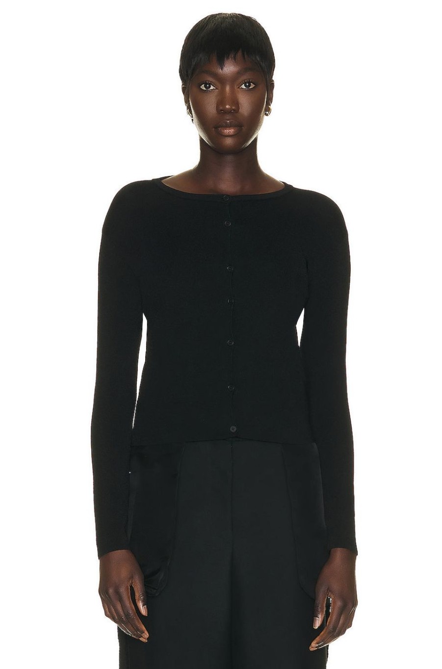 Women The Row Sweaters & Knits | Corole Cardigan Black