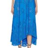 Women PatBO Skirts | Stretch Lace Beach Skirt Cobalt