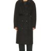 Women Acne Studios Jackets & Coats | Belted Trench Coat Charcoal Grey