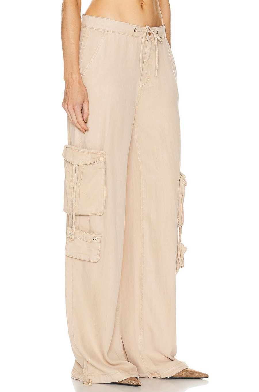 Women SER.O.YA Pants | Peggy Cargo Pant Sand Dune