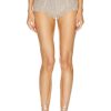 Women LoveShackFancy Shorts | Vesta Short Oat Sparkle